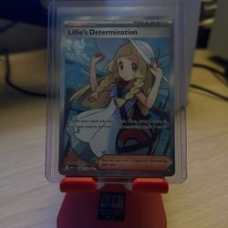 Lillie’s Determination 169/132 Full Art Ultra Rare -Pokemon Mega Evolution
