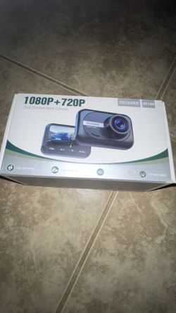 TOGUARD 1080p+720P Dual Channel Dash Camera