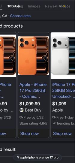 IPhone  17pro 256G