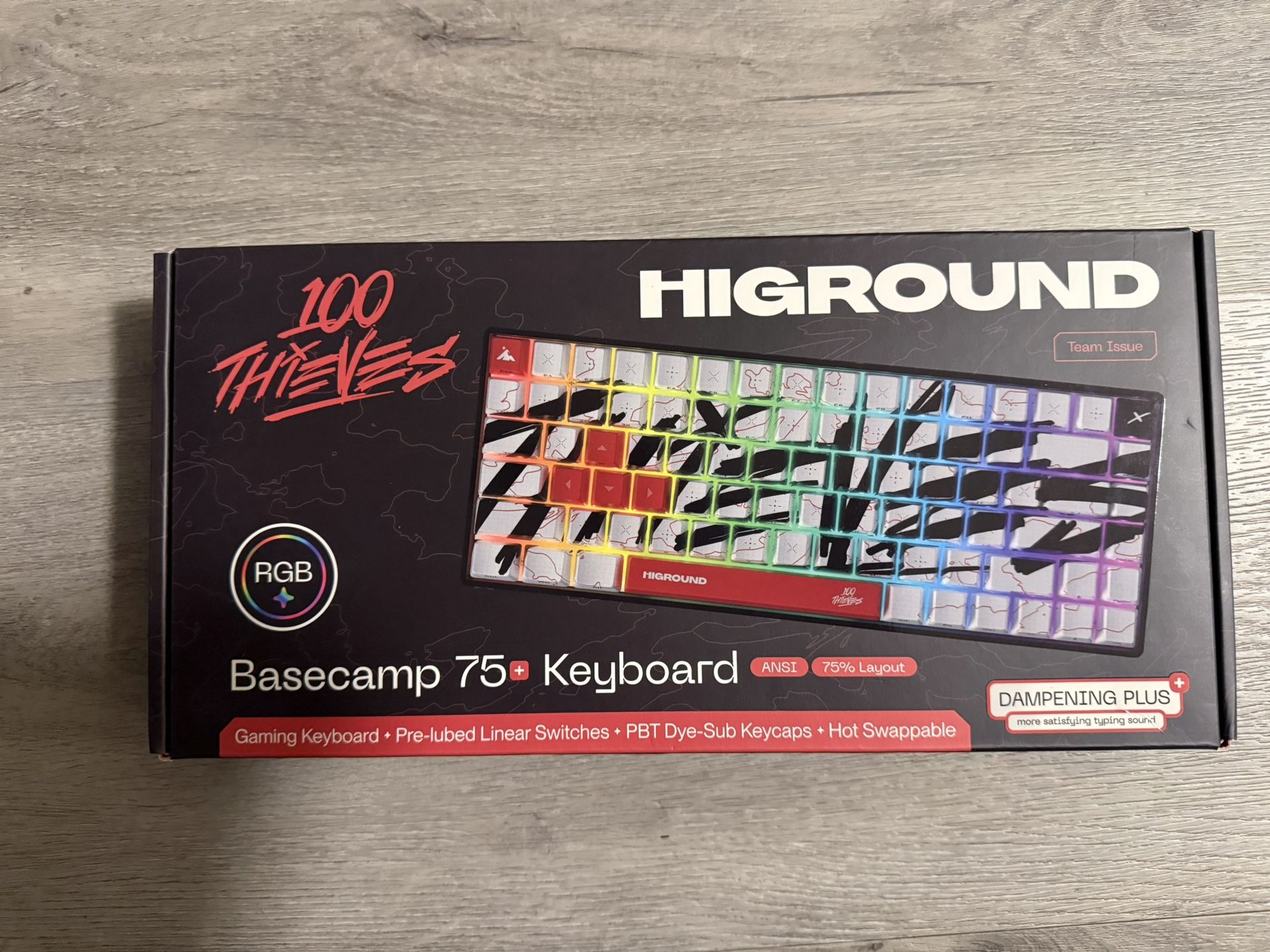 100T x HG Basecamp 75+ Keyboard - Team Issue