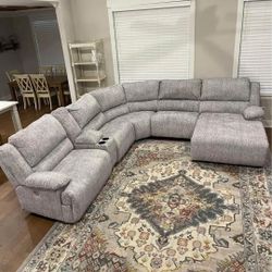 Reclining Sectional Sofa Couch 