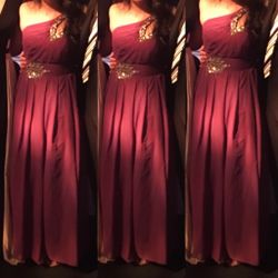 Purple Prom Long Dress Evening Gown