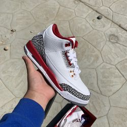 Jordan 3 “cardinals”