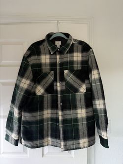 Insulated Flannel Overshirt Size L