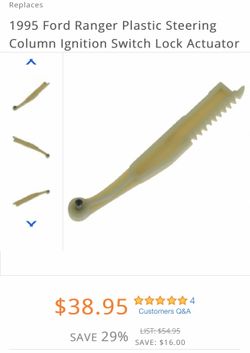 For a Ford car check for year and model