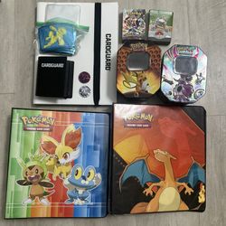 Pokemon Binders, Sleeves , Tins 