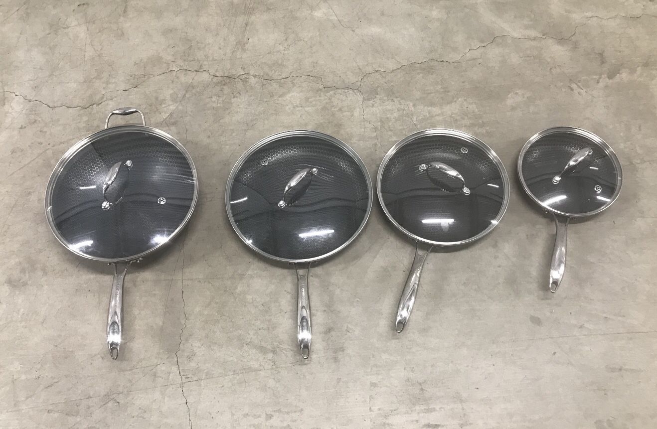 6pc HexClad Cookware Set for Sale in Fontana, CA - OfferUp