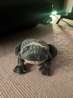 Vintage Frog Stuffed Animal