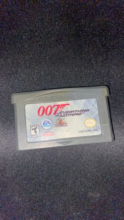 007 Everything or Nothing For GameBoy Advance