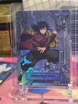 Demon Slayer Tomioka Giyu UR Trading Card DSIC1-09