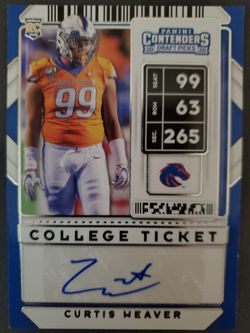 2020 draft picks panini weaver