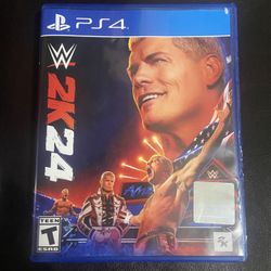 WWE 2k24 For PS4 