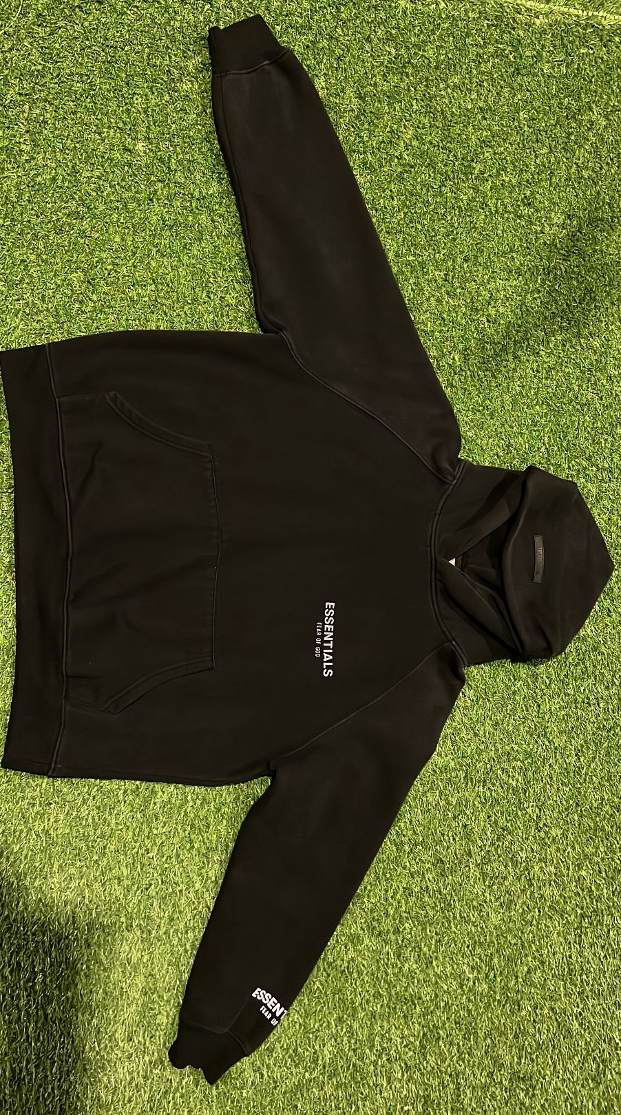 Reflective Essentials Hoodie Black