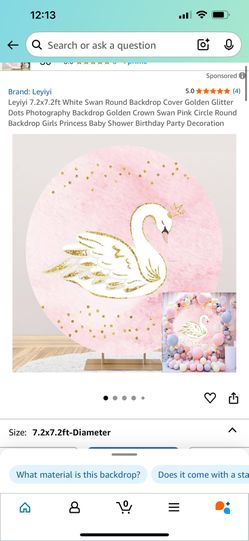 Swan Arch Cover Round
