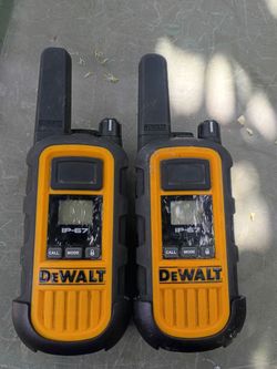 DeWalt Walkie talkie