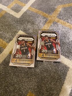 2020-21 Prizm NBA Hanger Box
