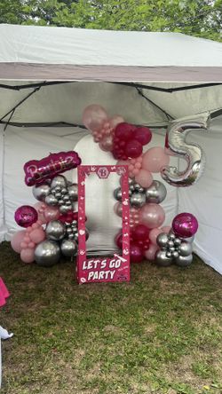 Barbie birthday balloons