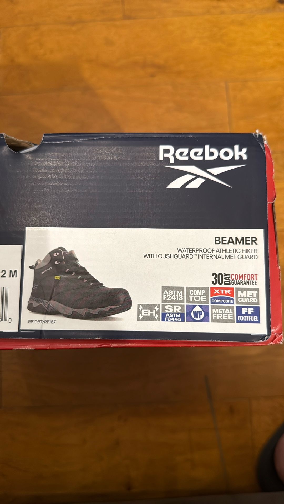 Reebok Steel Toe Work Boots Size 12