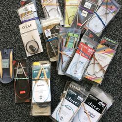 New Knitting Needles Most Sizes Available ( Ask/ Will Check For What You Need) Each