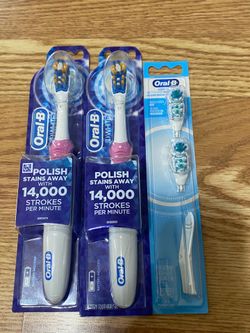 Oral B Battery Toothbrush with Refills ($19/set)