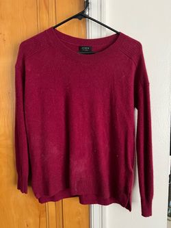 Vintage J. Crew Cashmere Red Sweater