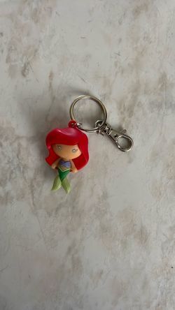 Disney Little Mermaid Ariel Figure Keychain
