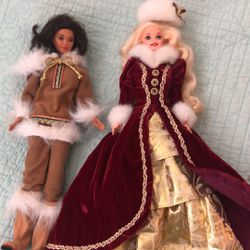 Two Barbie Dolls Each $8 Or  $14 Both