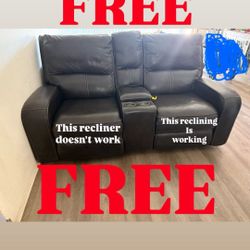 Dining Table And Reclining FREE 