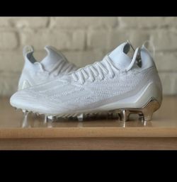 Adizero Primeknit Adidas Football Soccer Cleats White Chrome Men Sz 11.5 GX5420