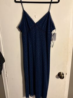 Midi Blue Dress