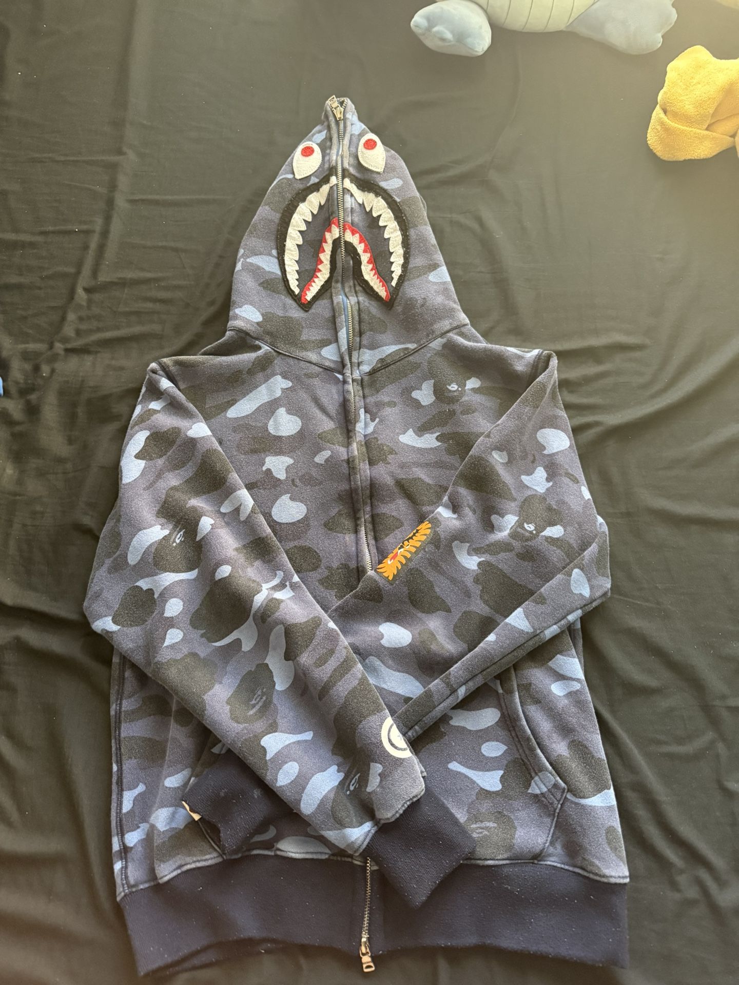 BAPE Color Camo PONR Shark Full Zip Hoodie