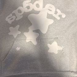 Sp5der Beluga Hoodie 'Grey'