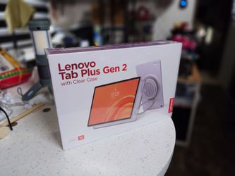 NEW SEALED Lenovo Tab Plus Gen 2 (12.1", 128GB) + Clear Case - $360