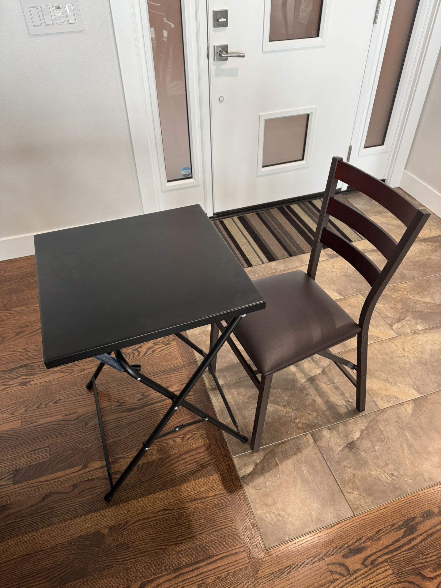 Chair & Table