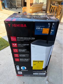 Toshiba Mobile Air conditioner 6000 BTU