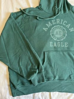 Green American Eagle Hoodie Size Xs
