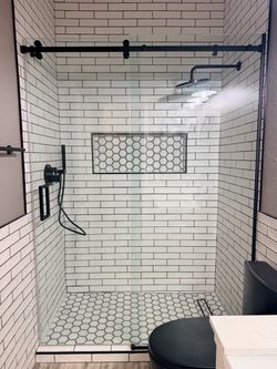 Shower glass