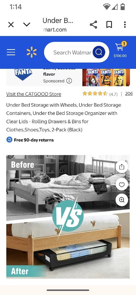 Storage Container Under Ned