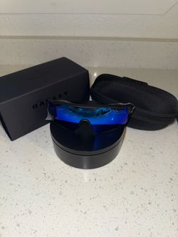 Oakley Sunglasses with Blue Mirror Lens