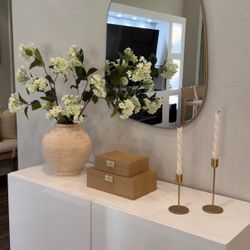 White Console Table For Entryway 