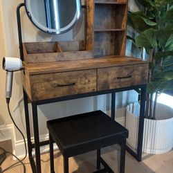 Makeup Vanity w/ Bench
