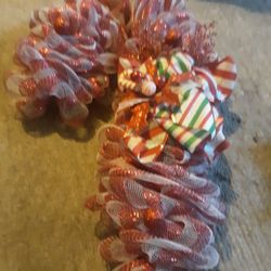 Candy cane Wreath 
