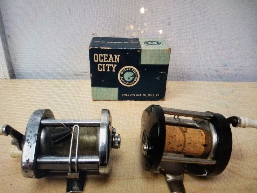 Two Vintage Fishing Reels 