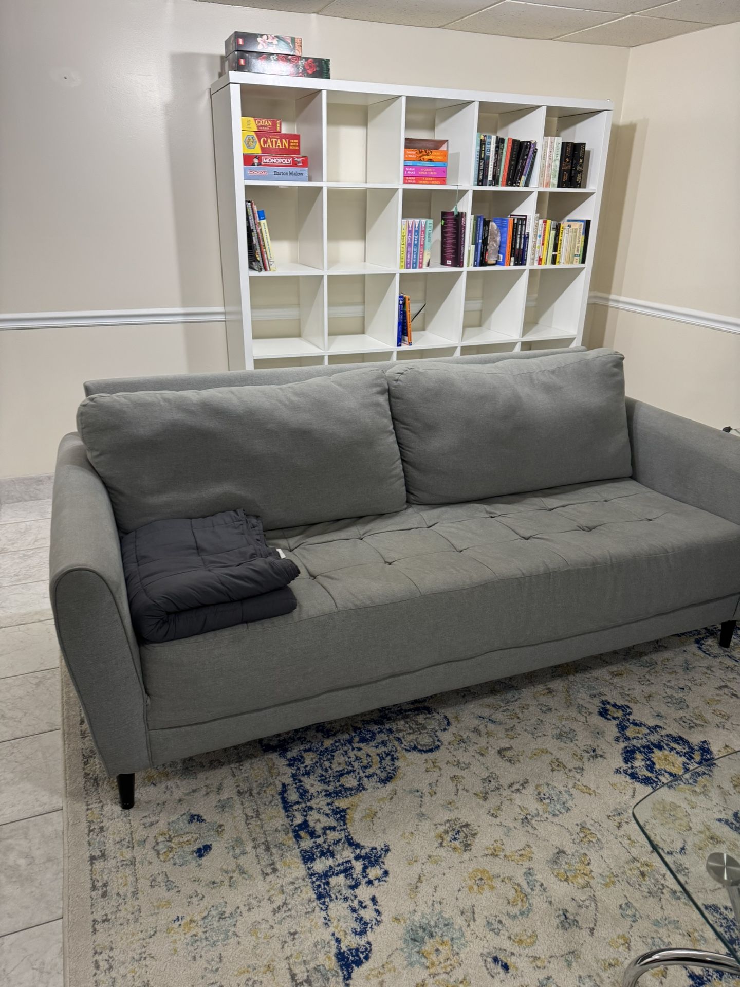 Grey Office Style Sofa
