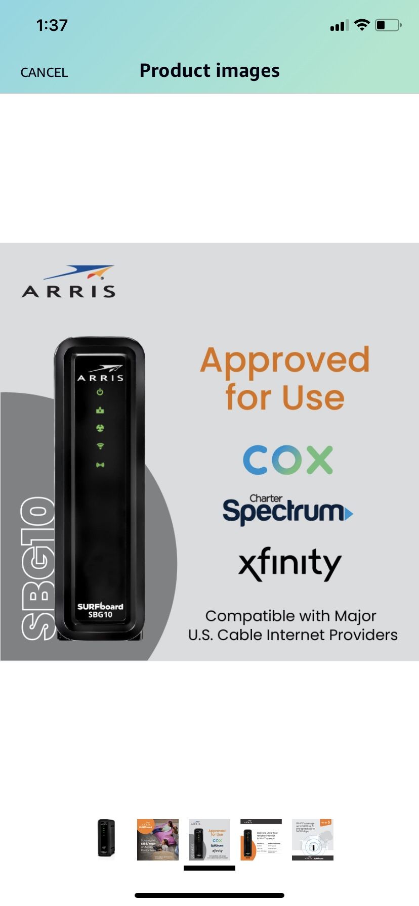 Arris SBG10 Move out Sale