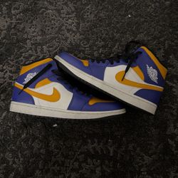 Jordan 1 Lakers 