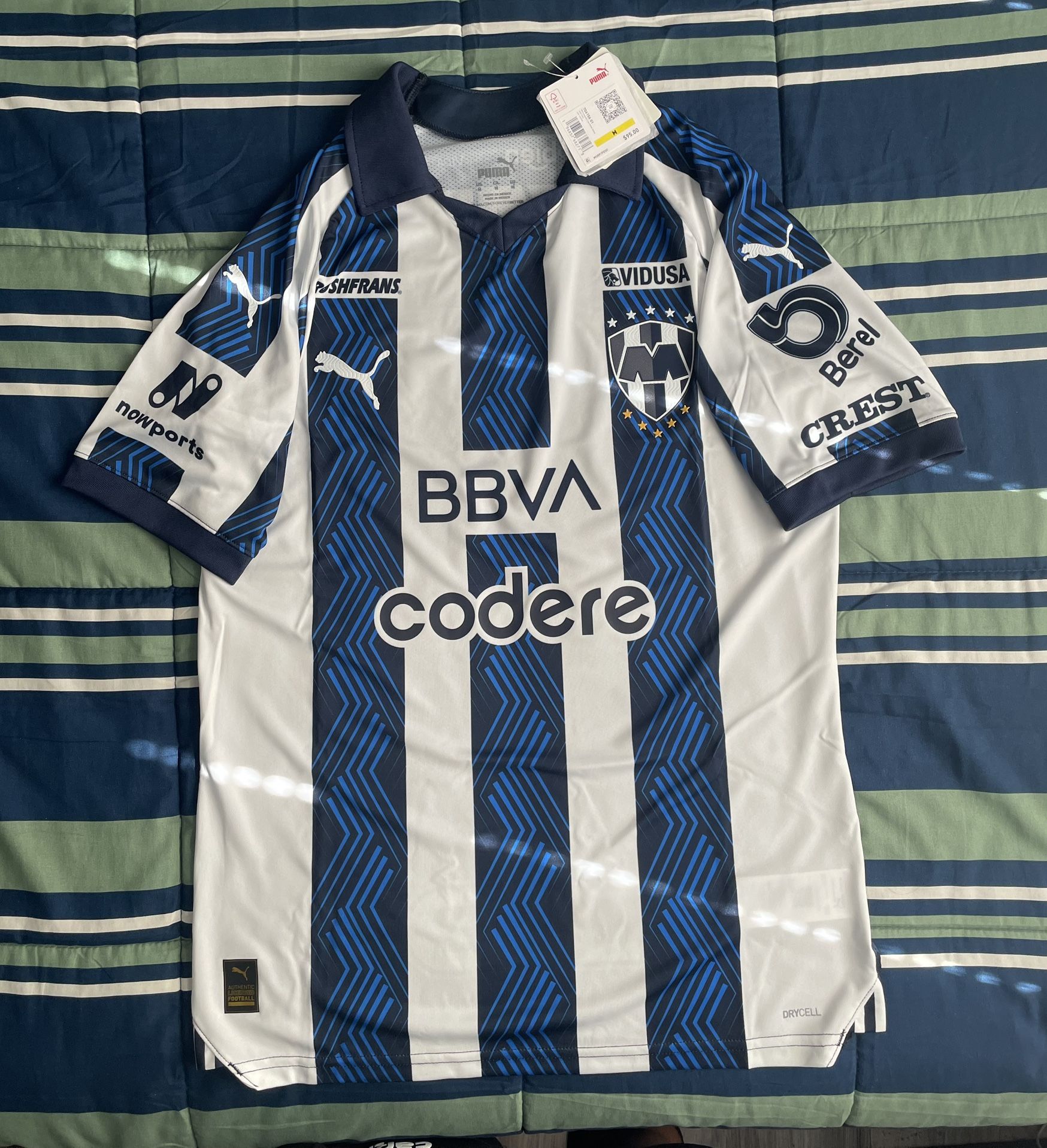 NEW PUMA Men’s LIGA MX Monterey CF 23/24 Special Edition Soccer Jersey SZ M