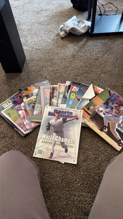 Vintage Baseball Sports Magazines Lot