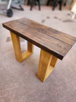 Handmade Wooden 2ft Bench