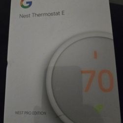 Smart Thermostat Nest E
